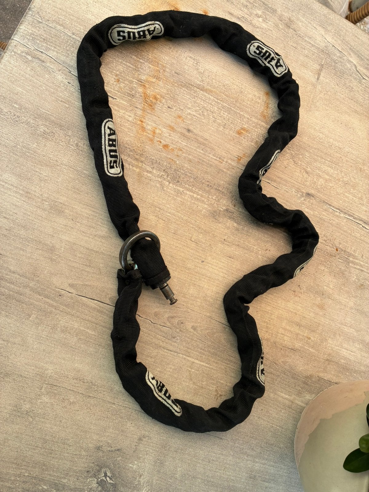 Te koop ABUS insteek veiligheidsslot 150 cm lengte, Ophalen, Gebruikt, Insteekslot