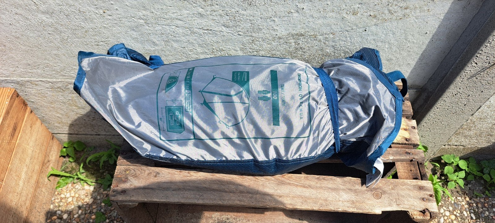 Quechua Tent/Tente 100 - 2 persoons tent, Ophalen, Tot en met 2