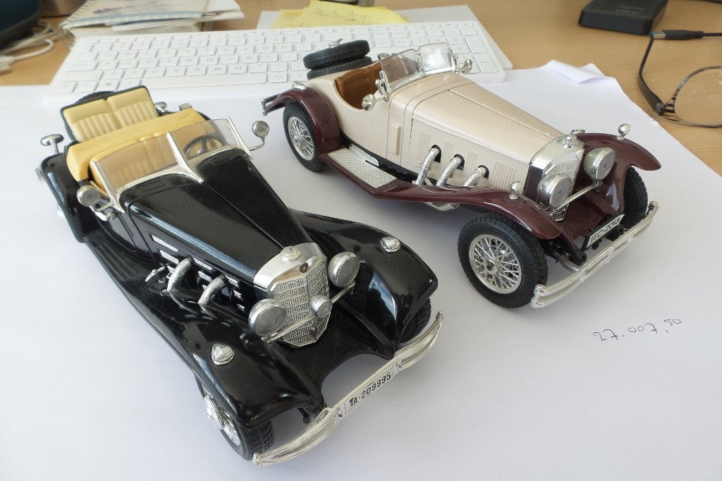 mercedes burago 1/18, Ophalen of Verzenden, Zo goed als nieuw, Auto, Bburago