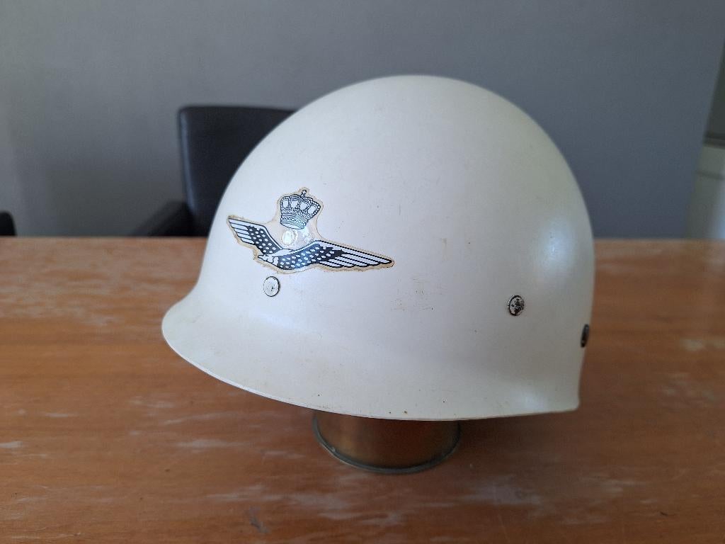 Luchtmacht LB helm, Ophalen of Verzenden, Luchtmacht, Nederland, Helm of Baret