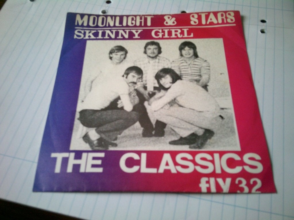 THE CLASSICS MOONLIGHT & STARS - SKINNY GIRL, Cd's en Dvd's, Vinyl | Nederlandstalig, 7 inch, Ophalen of Verzenden, Levenslied of Smartlap