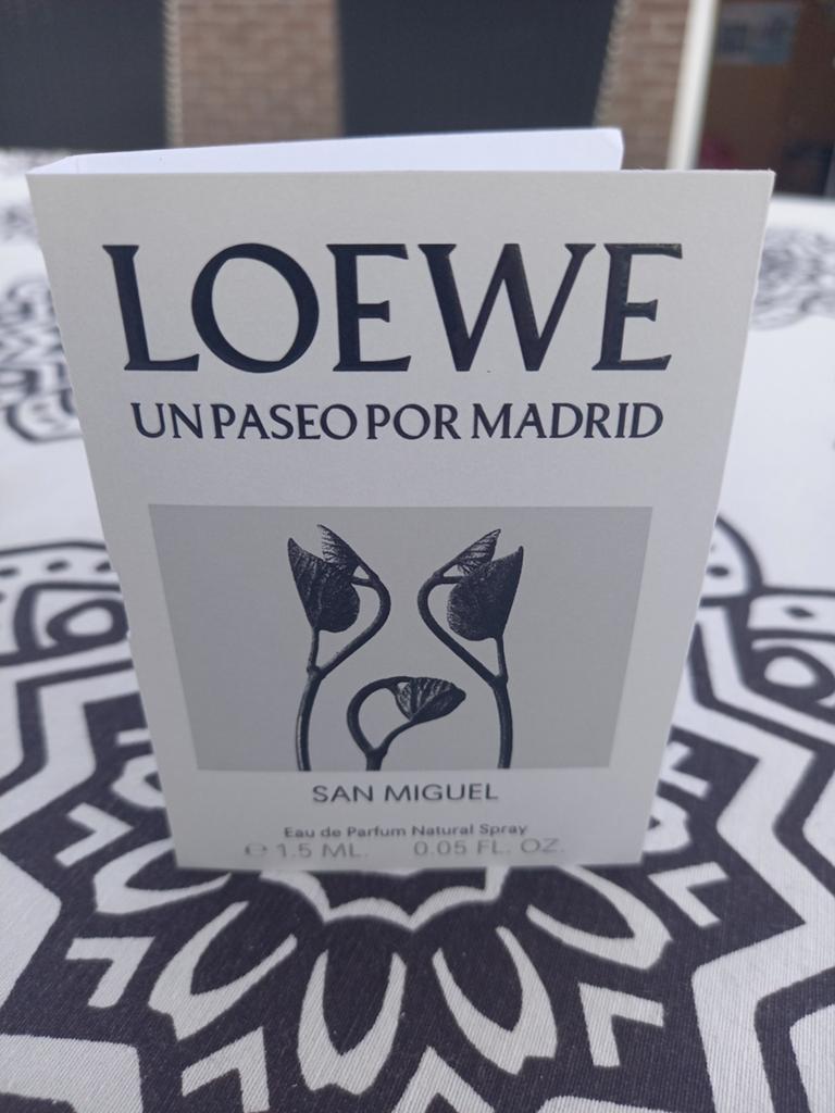 Proefje  Loewe Un Paseo Por Madrid San Miguel, Ophalen of Verzenden, Nieuw