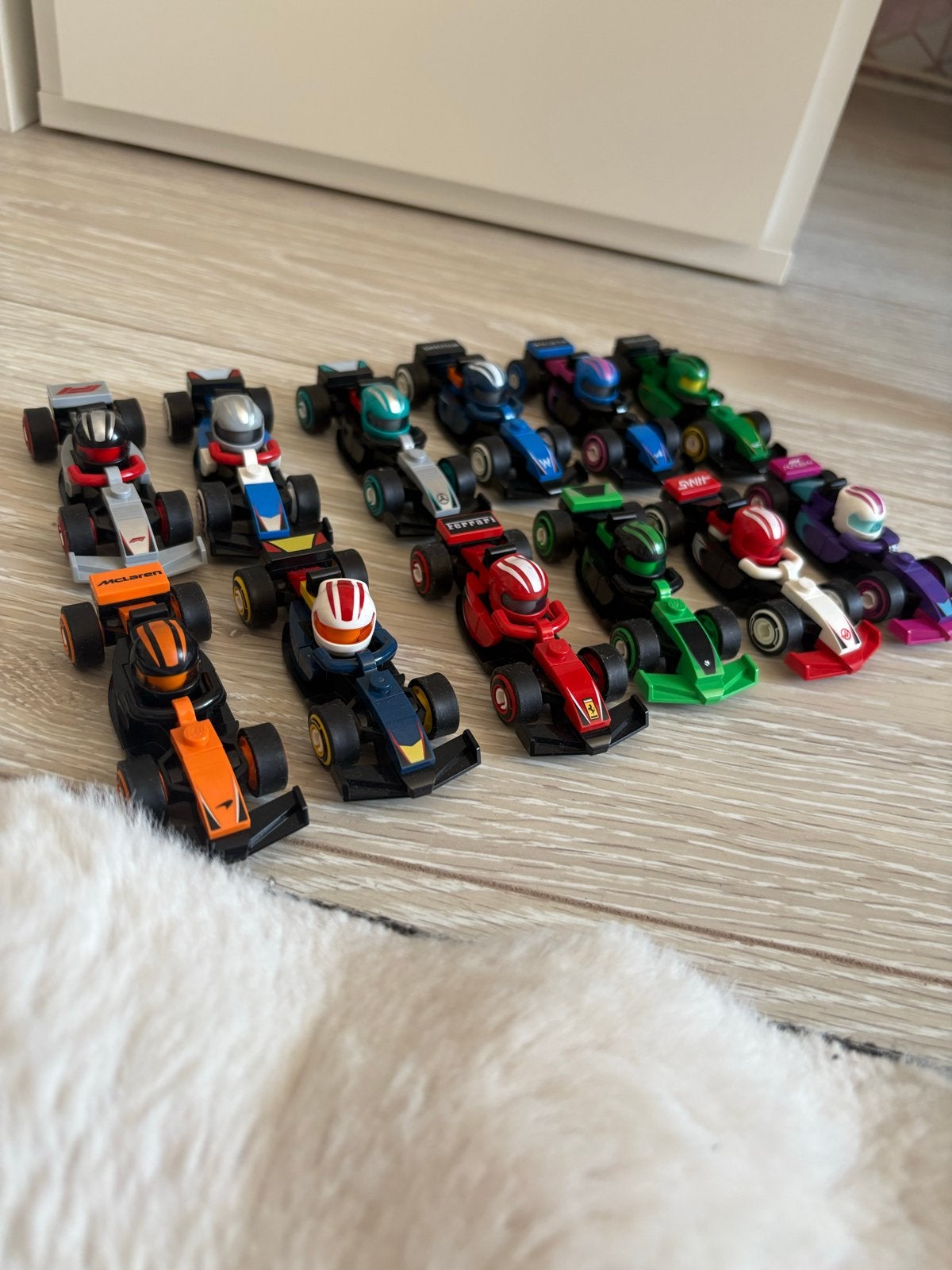 Complete collectie F1 mini Lego auto's, Ophalen of Verzenden, Zo goed als nieuw