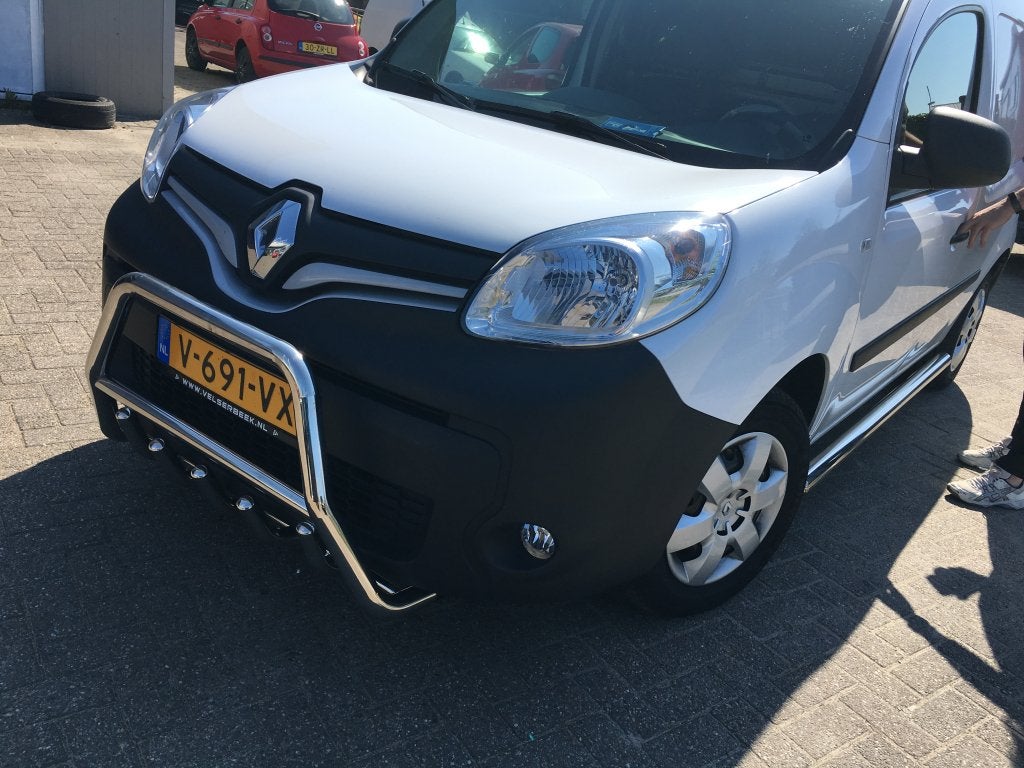 Renault Kangoo II Pushbar Bullbar met carterbescherming, Niet ingevuld, Niet ingevuld, Niet ingevuld