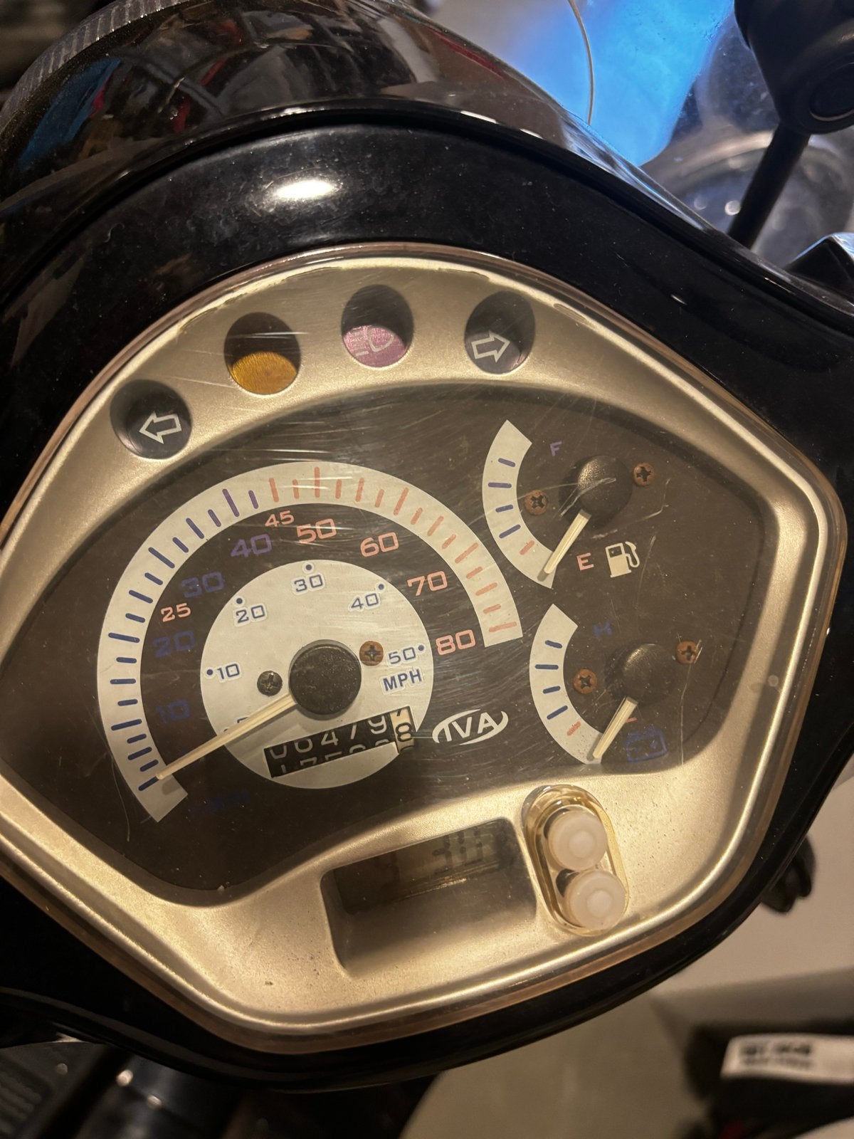 IVA Lux 50 Snorscooter - Zwart, Fietsen en Brommers, Snorfietsen en Snorscooters, Ophalen, Gebruikt, Benzine, Overige merken