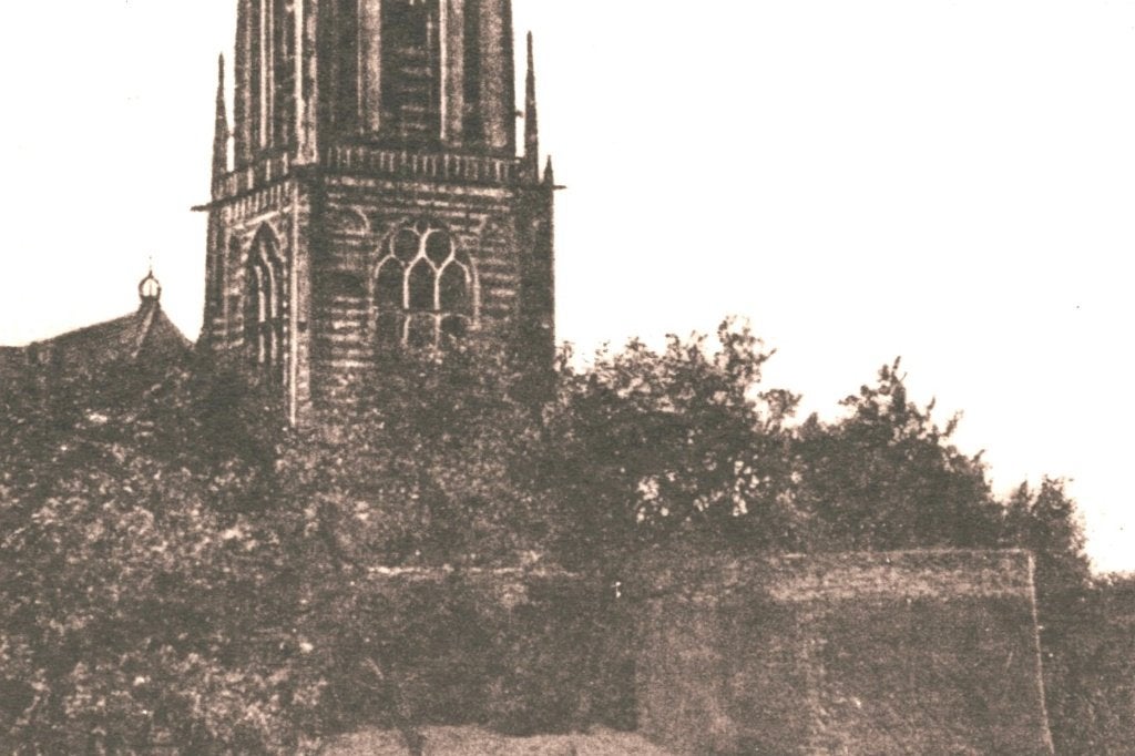 940814	Rhenen	Utr Cunera toren	Mooie oude kaart	Onbeschreven, Ophalen of Verzenden, 1940 tot 1960, Ongelopen, Utrecht