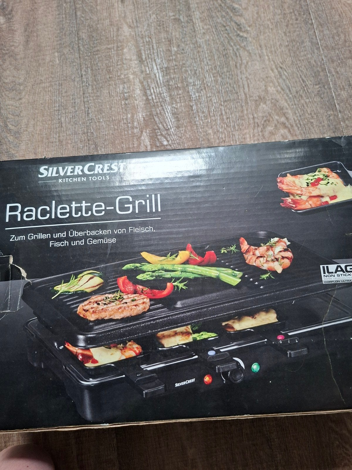 Silvercrest Raclette-Grill / Gourmetset, Ophalen, Nieuw, 4 t/m 7 personen