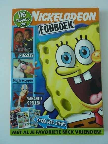 Nickelodeon Funboek - Spongebob en al je Nick vrienden!, Ophalen, Nieuw
