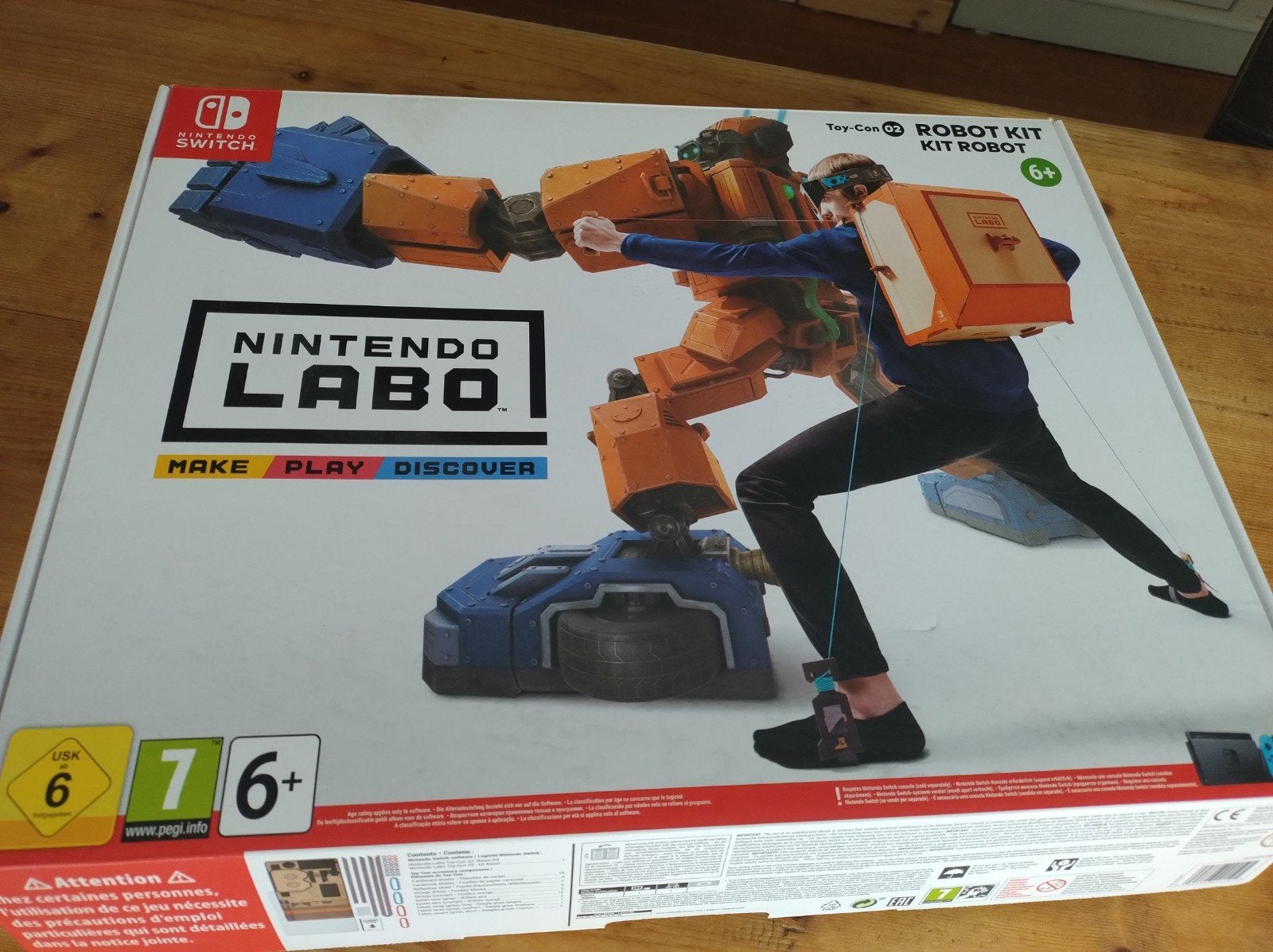Robot Kit voor Nintendo Switch gratis afhalen, Spelcomputers en Games, Games | Nintendo Switch, 1 speler, Ophalen, Zo goed als nieuw