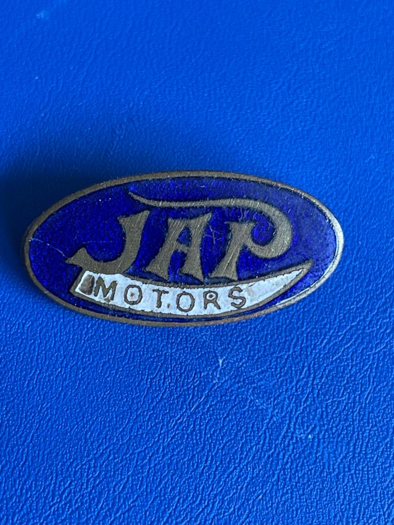 Emaiile speld JAP Motors, Ophalen of Verzenden, Zo goed als nieuw, Transport