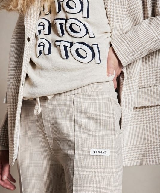 Mooie, lichte sweater van het merk 10Days, Verzenden, Beige, 10days, Zo goed als nieuw