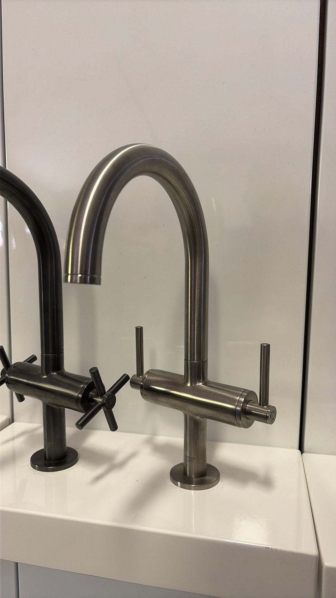GROHE Atrio L-Size tweegreeps wastafelmengkraan, Ophalen of Verzenden, Zo goed als nieuw, Kraan