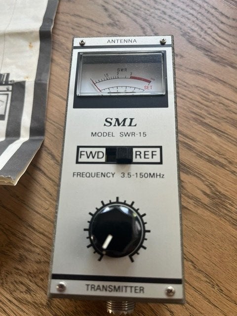 SWR meter beslist nieuw en ongebruikt, Telecommunicatie, Verzenden, Nieuw, Zender en Ontvanger