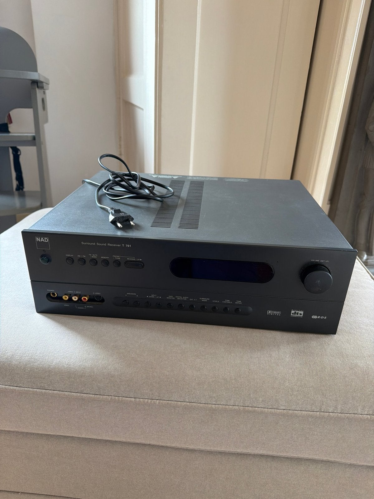 NAD Surround Sound Receiver T 761, Overige merken, Gebruikt, Ophalen of Verzenden, 120 watt of meer