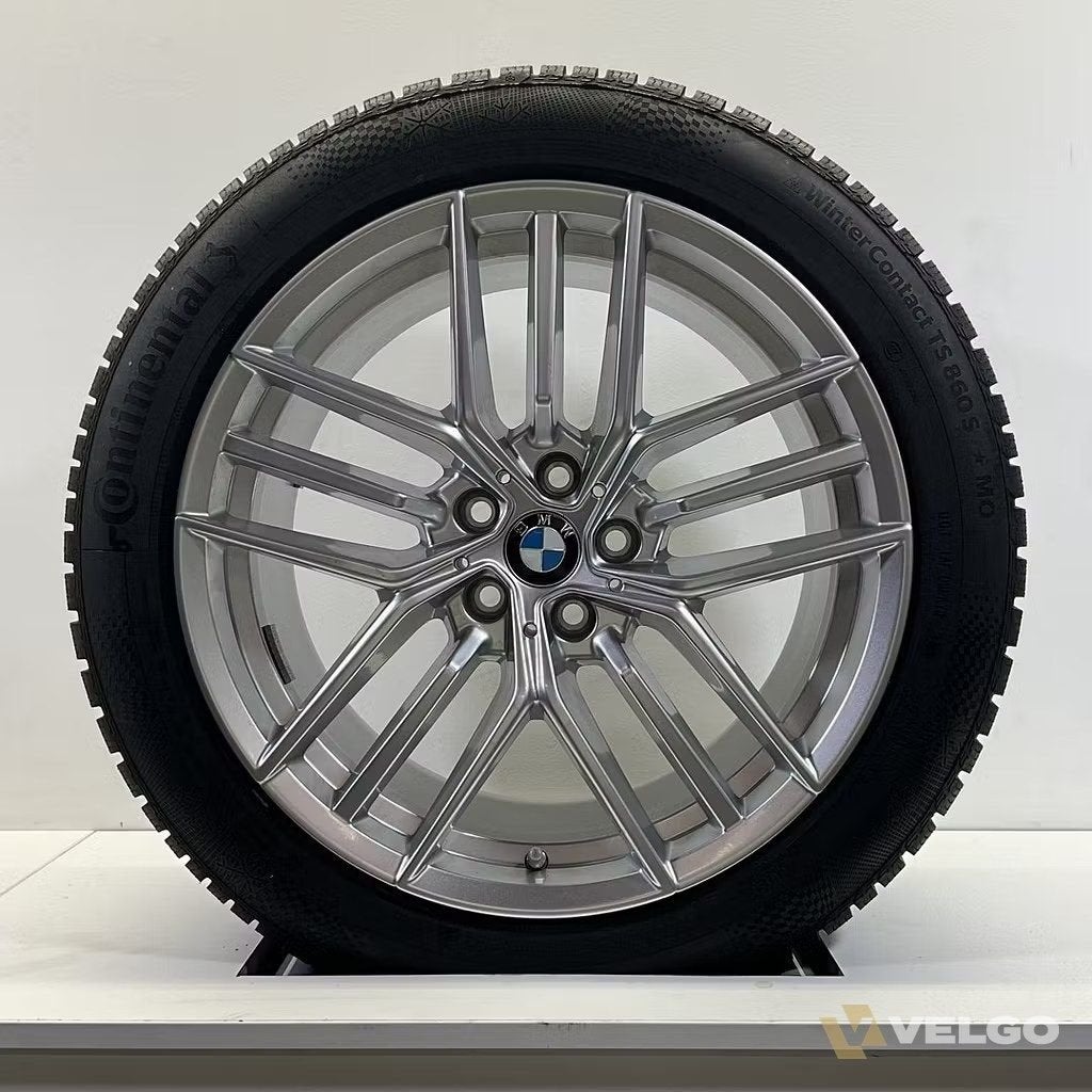 BMW 5 SERIE G60 G61 I5 G60 SET VELGEN + WINTERBANDEN 19 INCH, Auto-onderdelen, 19 inch, -, -, Banden en Velgen