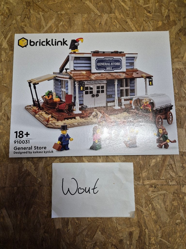 Lego Bricklink 910031 ‘General Store’ (NIEUW!), Lego, Nieuw, Ophalen of Verzenden, Compleet