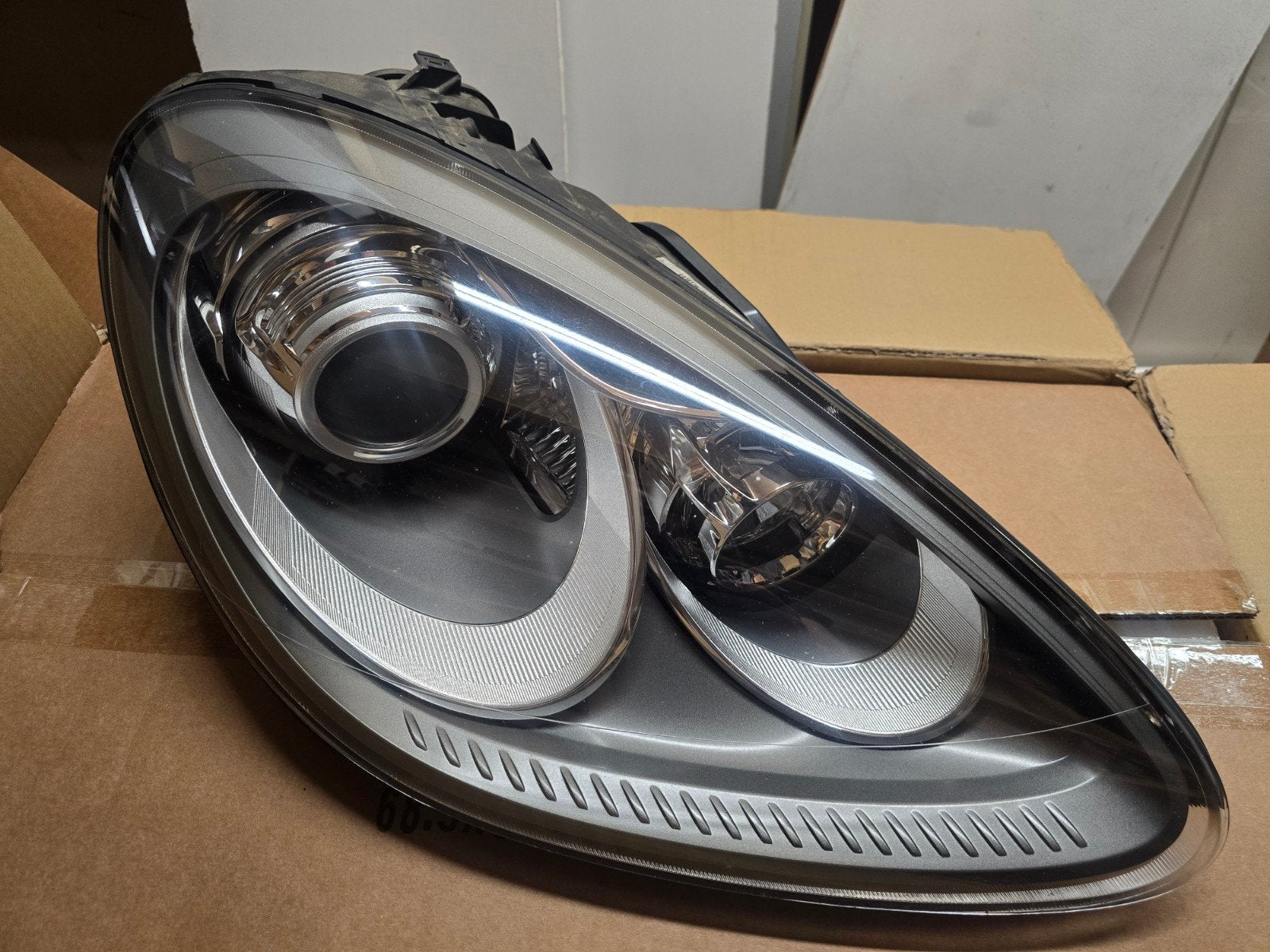 2x Porsche Cayenne 958 Koplampen set, Ophalen of Verzenden, Gebruikt, Porsche