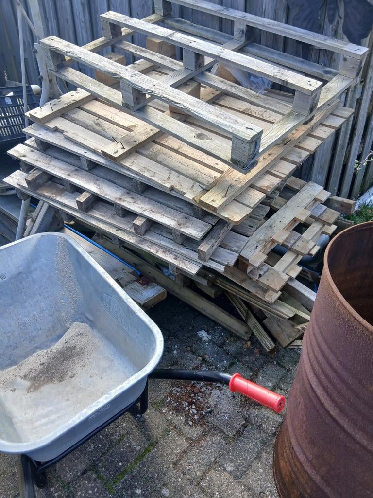 Houten pallets, Ophalen of Verzenden, Gebruikt