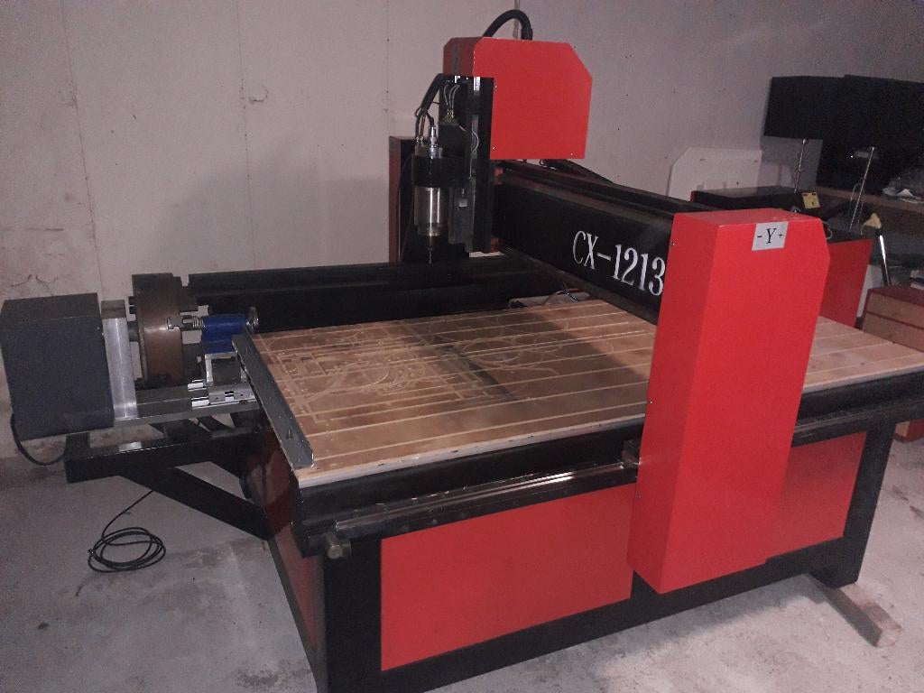 Cnc Router met Eding cnc besturing, Ophalen, Gebruikt, Elektrisch, Overige soorten