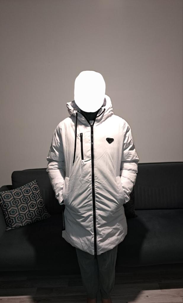 Originally Prada winterjas, Kleding | Dames, Jassen | Winter, Prada, Wit, Zo goed als nieuw, Ophalen