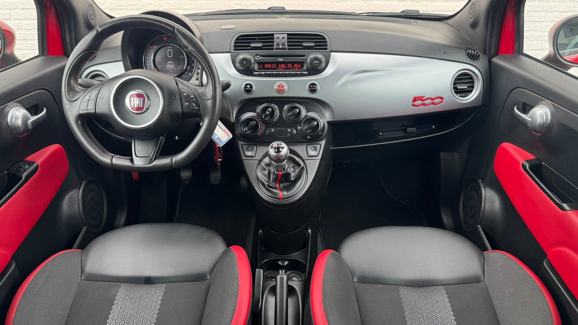 Fiat 500 1.2 Sport Nieuwe distributieriem Airco Bluetooth Na, Auto's, Fiat, Voorwielaandrijving, Gebruikt, 4 cilinders, 840 kg