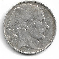 Belgie 20 Francs 1950, Ophalen of Verzenden