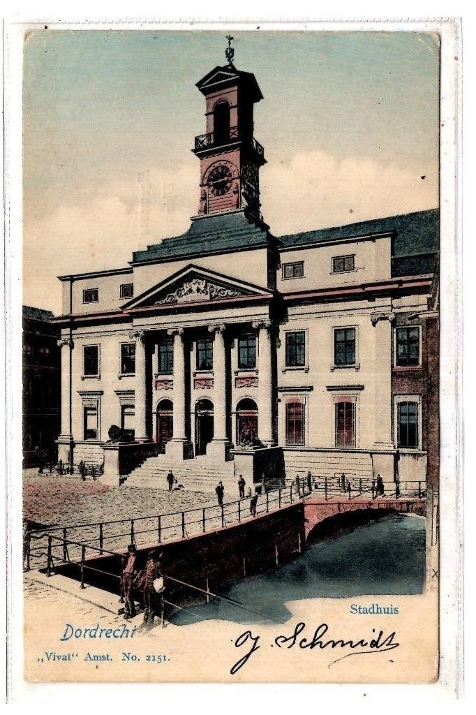 Dordrecht Vivat  2151, Verzamelen, Verzenden, Voor 1920, Ongelopen, Zuid-Holland