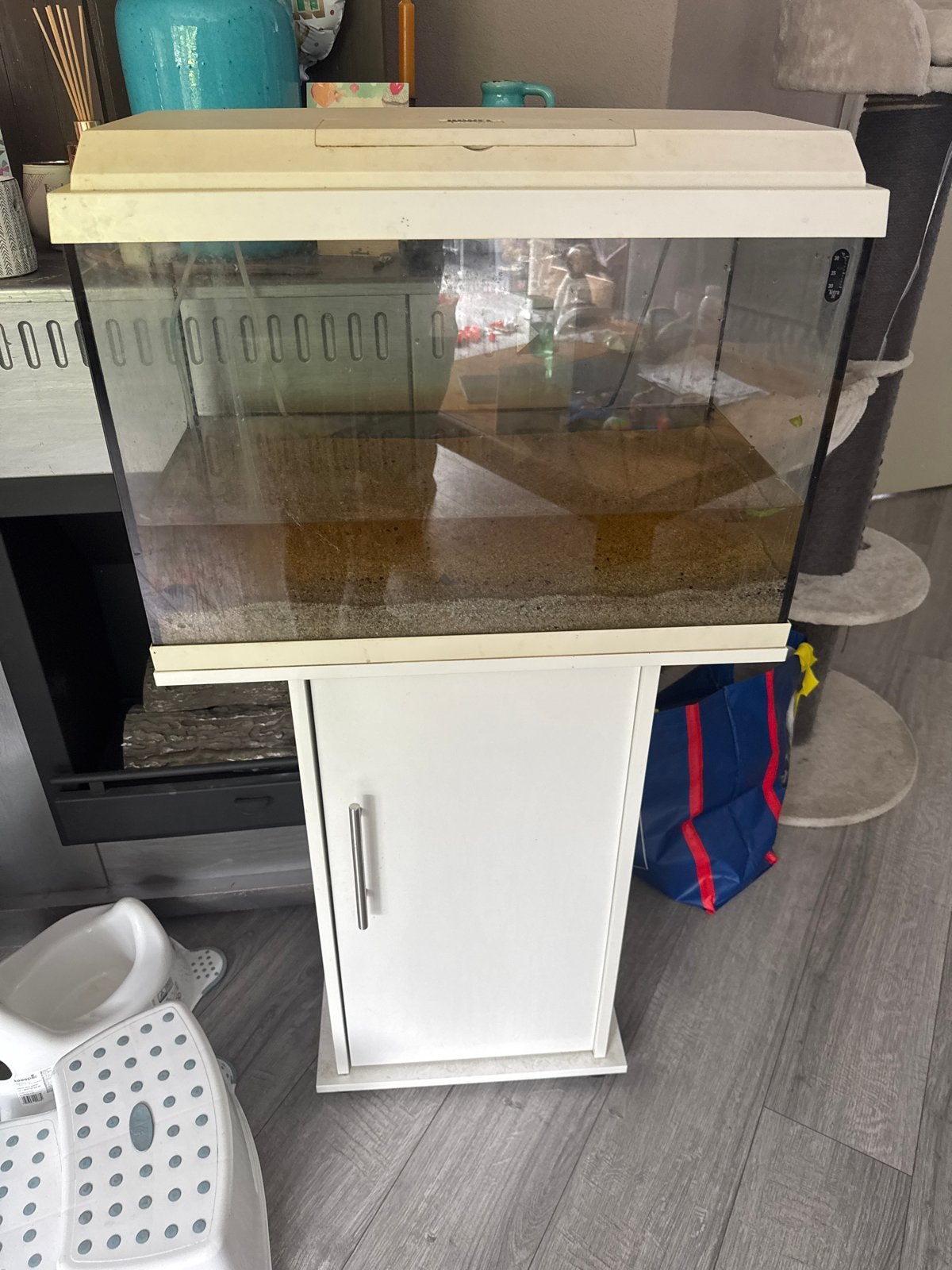 Mooie aquarium 54 liter, Dieren en Toebehoren, Ophalen of Verzenden, Zo goed als nieuw, Leeg aquarium