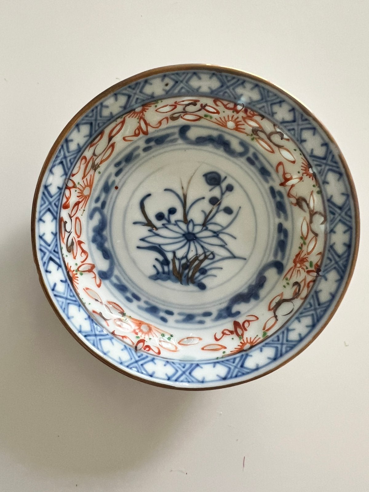 6x Chinese Rice Grain  Porseleinen Schaaltjes Vintage, Antiek en Kunst, Ophalen of Verzenden