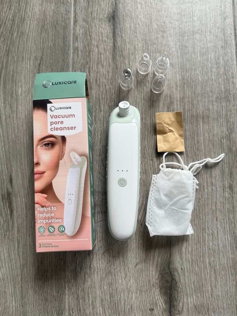 Luxicare Vacuum Pore Cleanser - Nieuw in doos, Ophalen of Verzenden, Nieuw, Gehele gezicht, Reiniging