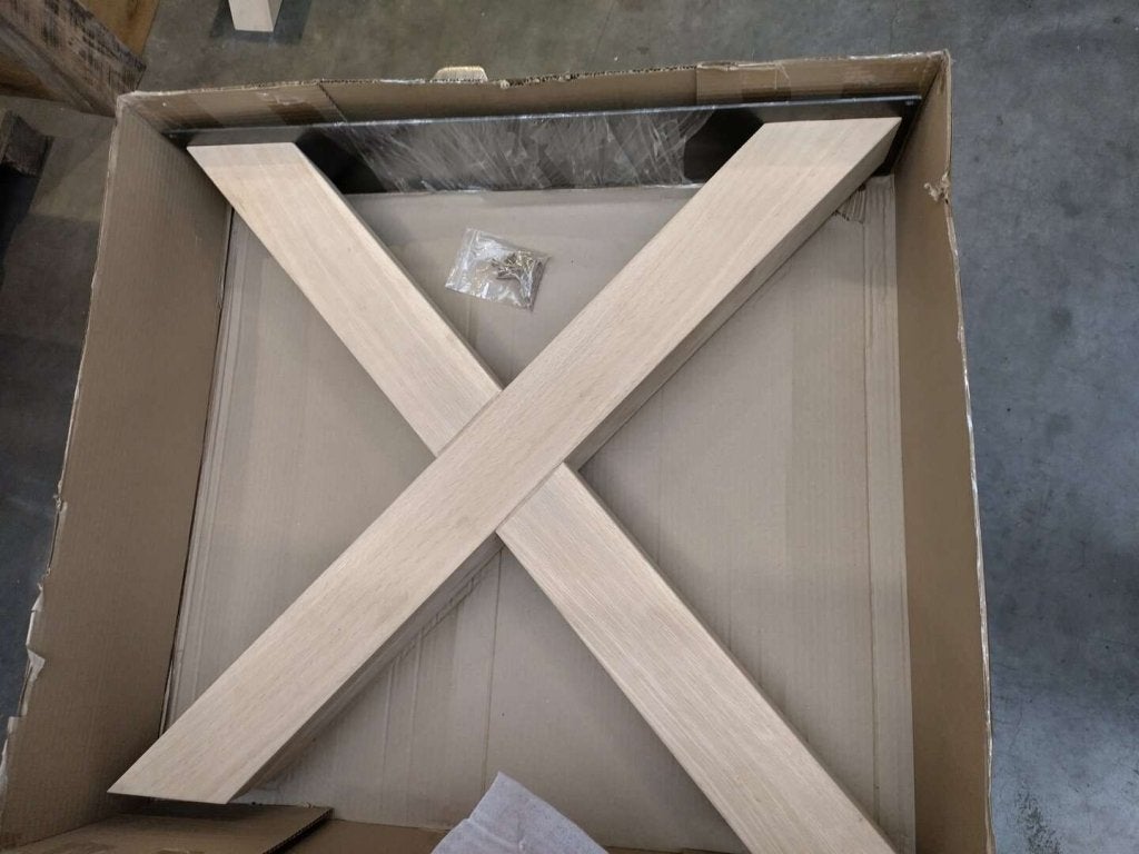 Eiken onderstel tafelpoten  x en a poten op voorraad, Hout@hameren.nl, Hertog van beijerenstraat 2a, Eikenhout, Nieuw