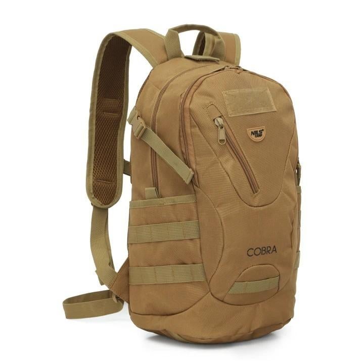 NILS CAMP Cobra 25 liter zandkleur tactische rugzak, Overige merken, Nieuw, Ophalen of Verzenden, Minder dan 25 cm