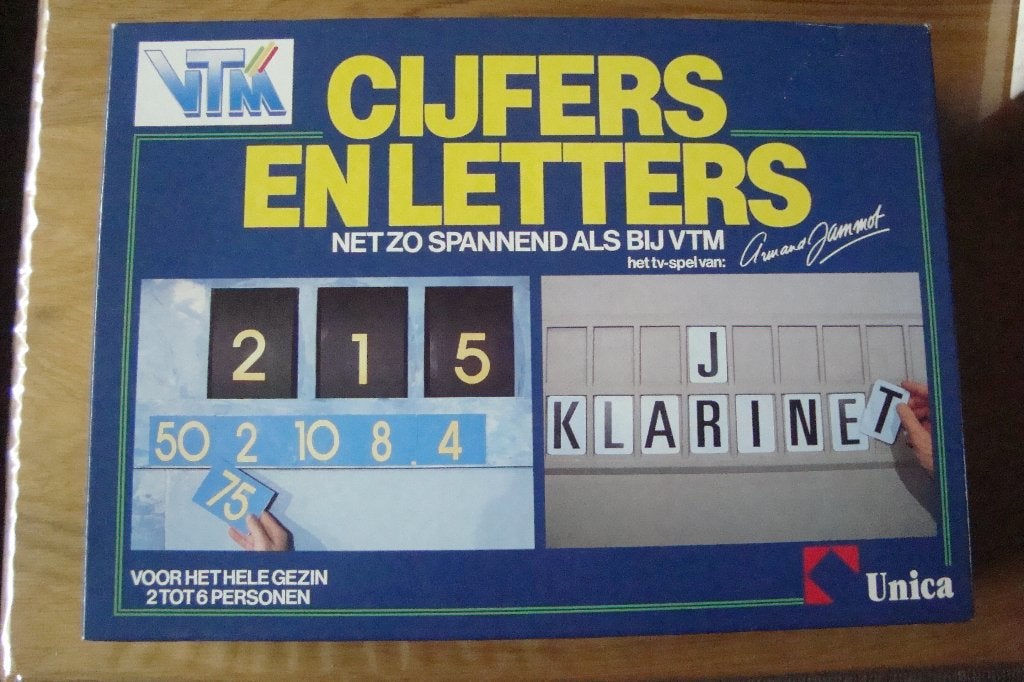 Spel Cijfers en Letters, Ophalen of Verzenden, Zo goed als nieuw