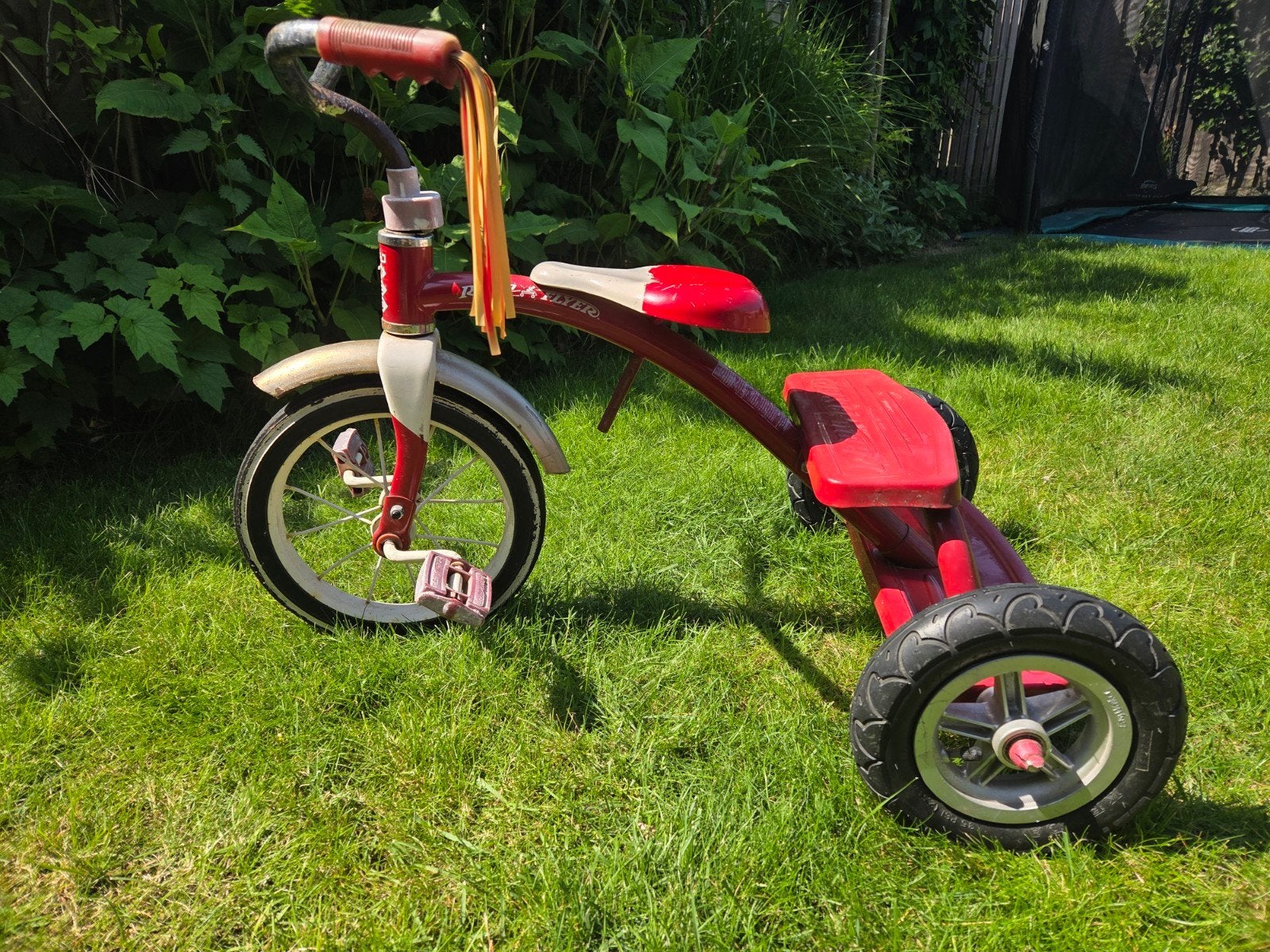 Stoere Retro Radio Flyer driewieler, Fietsen en Brommers, Fietsen | Driewielers, Ophalen, Gebruikt, Radio Flyer