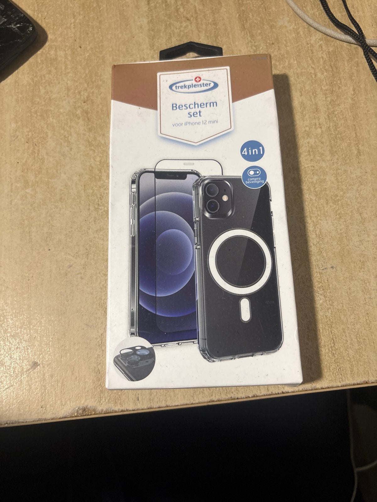 Trekpleister Beschermset 4-in-1 voor iPhone 12 Mini, Telecommunicatie, Mobiele telefoons | Hoesjes en Frontjes | Apple iPhone