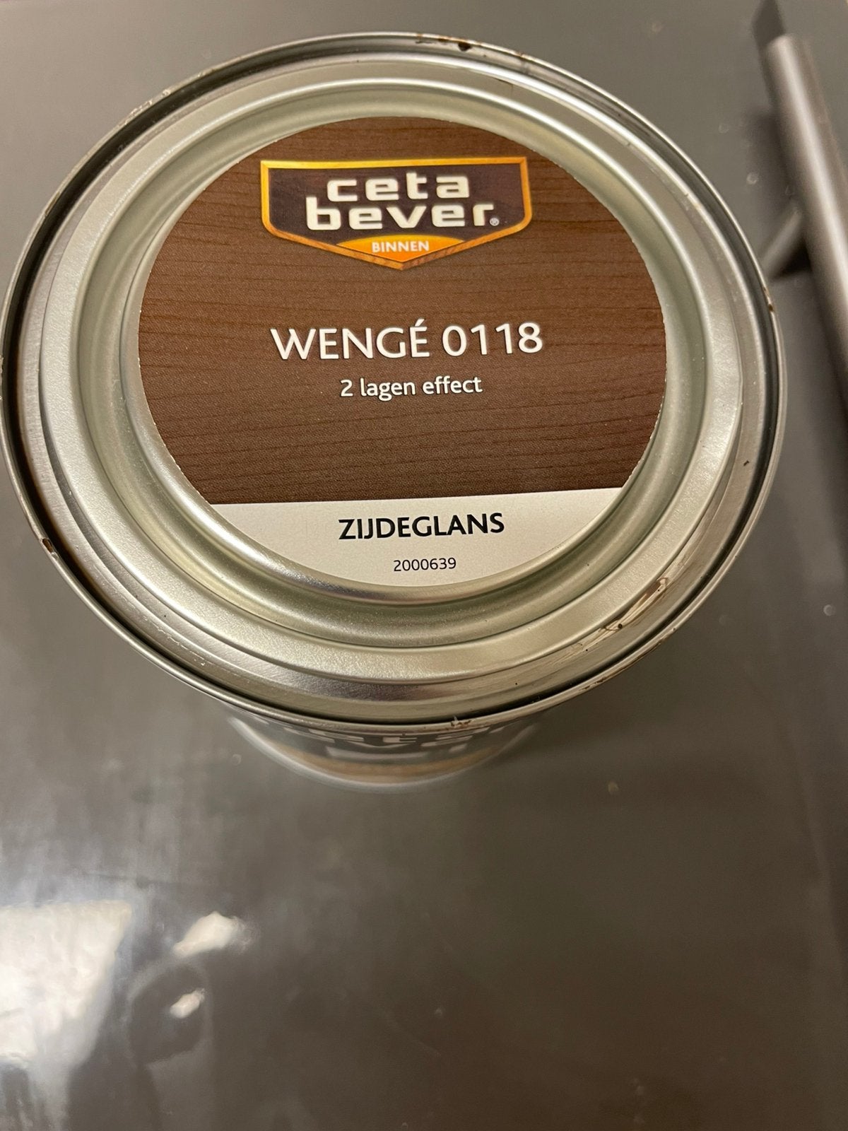 Ceta Bever binnen beits deur kozijn meubels wenge bruin  118, Doe-het-zelf en Verbouw, Ophalen of Verzenden, Zo goed als nieuw