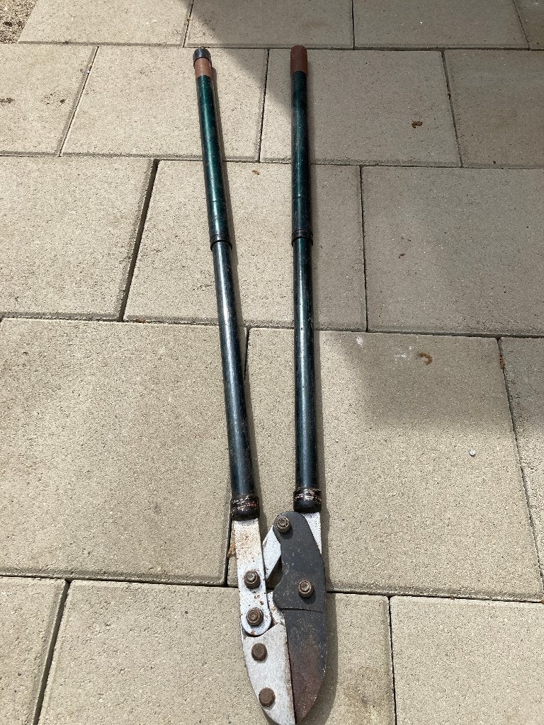Takkenschaar, ongeveer 1 meter lang, Tuin en Terras, Takkenscharen, Ophalen, Gebruikt