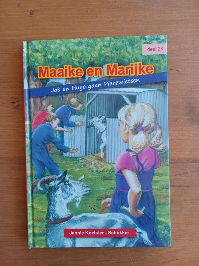 Maaike en Marijke 28 - Job en Hugo gaan Pierewietsen, Gelezen, Fictie algemeen, Ophalen of Verzenden, Jannie Koetsier-Schokker