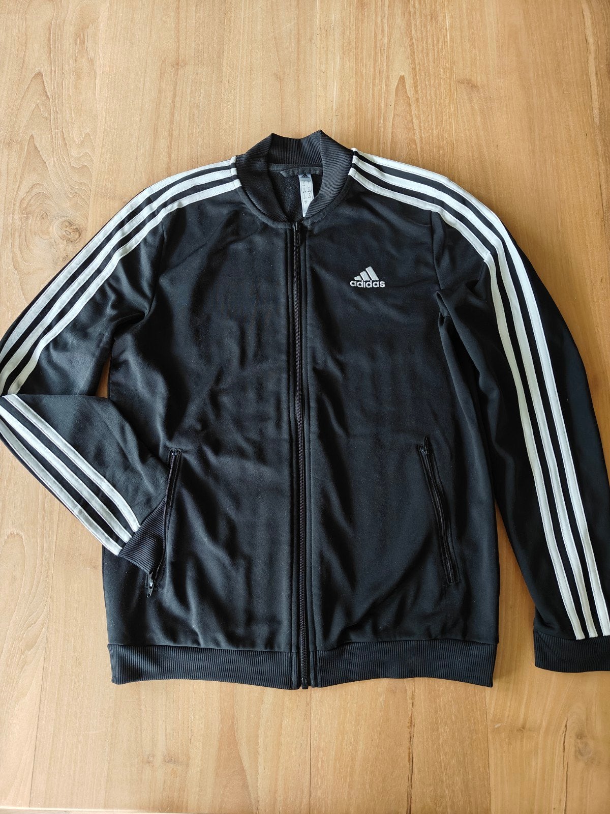 Adidas jasje zwart S, Ophalen of Verzenden, Zo goed als nieuw, Zwart, Algemeen
