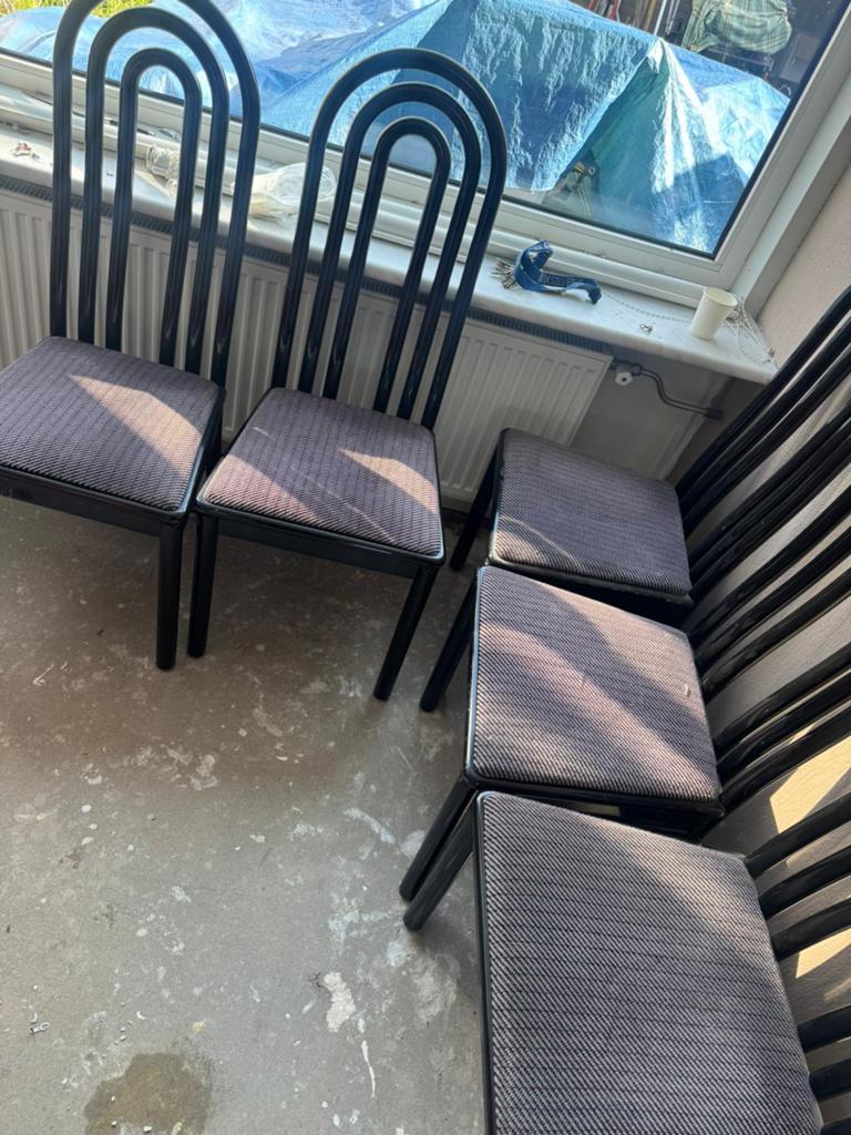 6 EETKAMERSTOELEN, Ophalen, Gebruikt, Vijf, Zes of meer stoelen