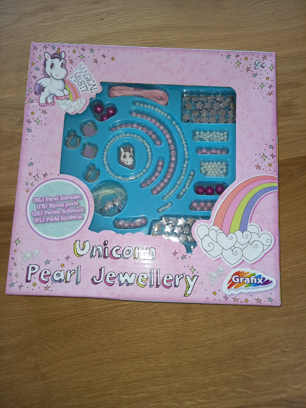 Grafix unicorn sieraden maken, Ophalen of Verzenden, Zo goed als nieuw, Knutselen