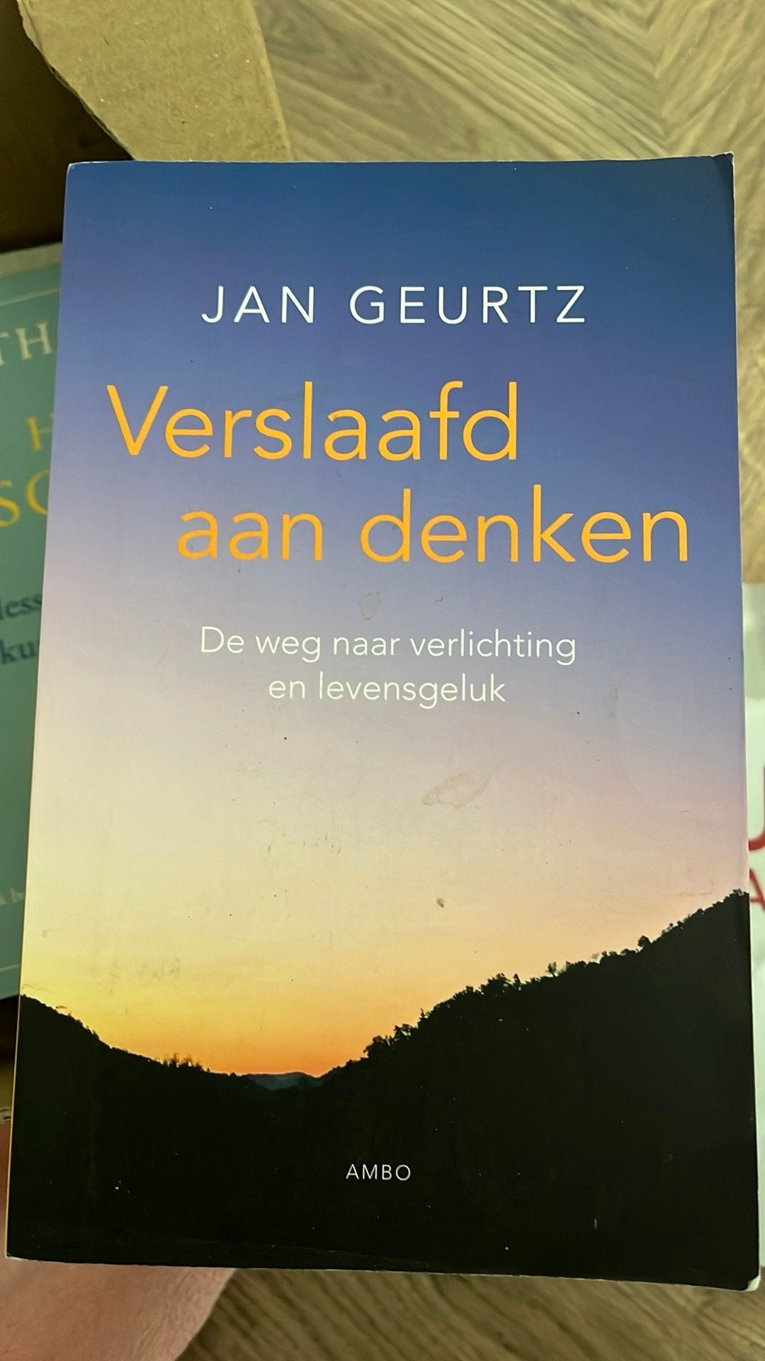 Jan Geurtz - Verslaafd aan denken, Boeken, Psychologie, Zo goed als nieuw, Ophalen of Verzenden
