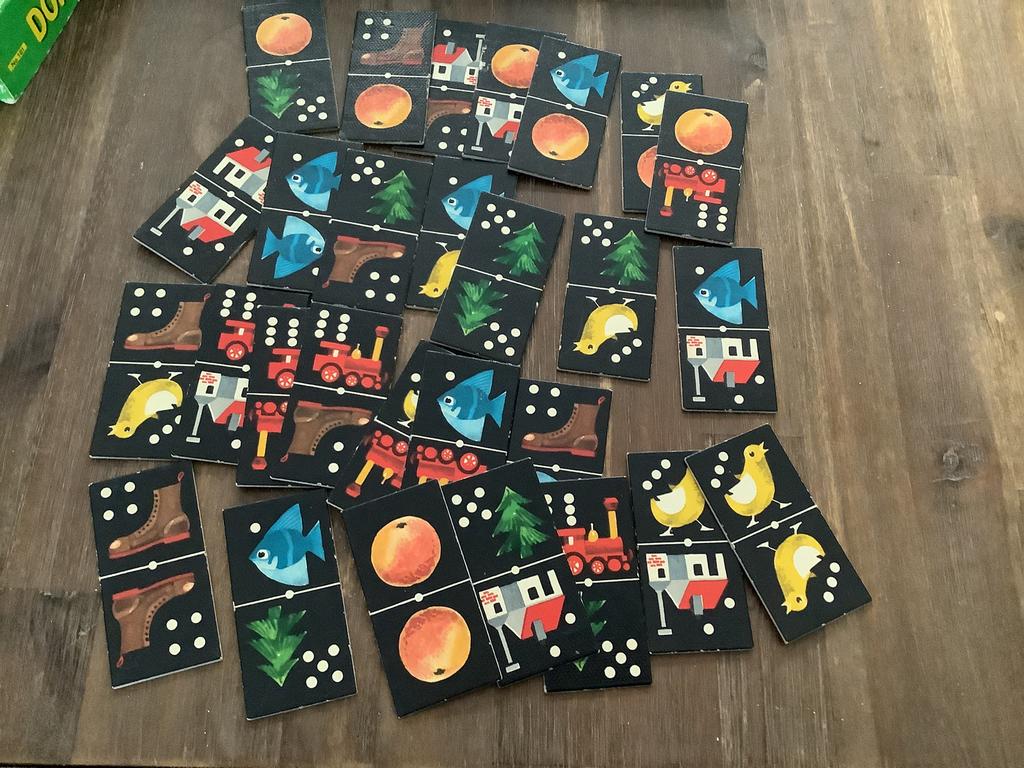 Prenten domino, Ophalen of Verzenden