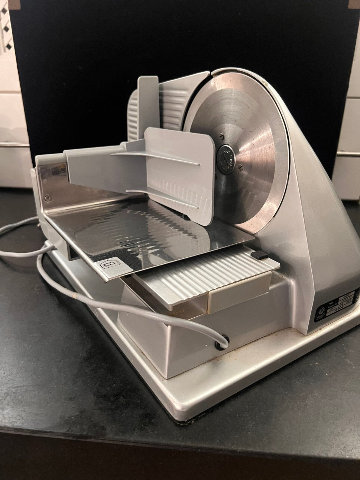 Snijmachine te koop, Ophalen, Gebruikt, Zilver, Metaal