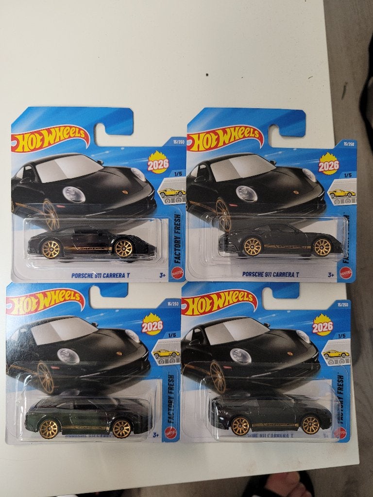 porsche 911 carrera T hot wheels nieuw, Ophalen of Verzenden, Nieuw, Auto
