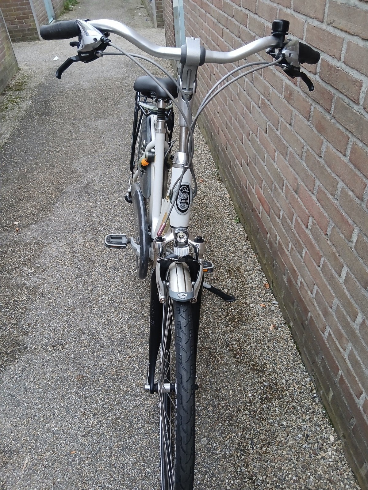 gazelle fuente framemaat 49cm, Ophalen, Velgrem, 47 tot 50 cm, Versnellingen