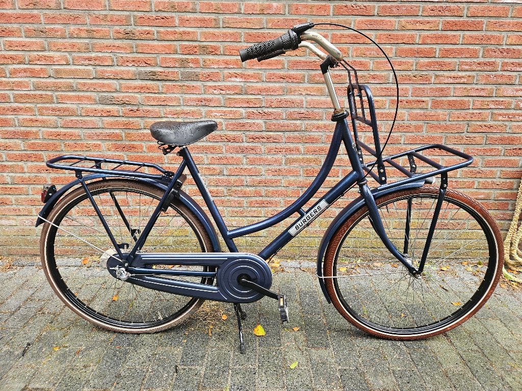 Burgers damesfiets transportfiets meisjesfiets 28inch D57 3V, Ophalen, Gebruikt, Versnellingen, 56 cm of meer