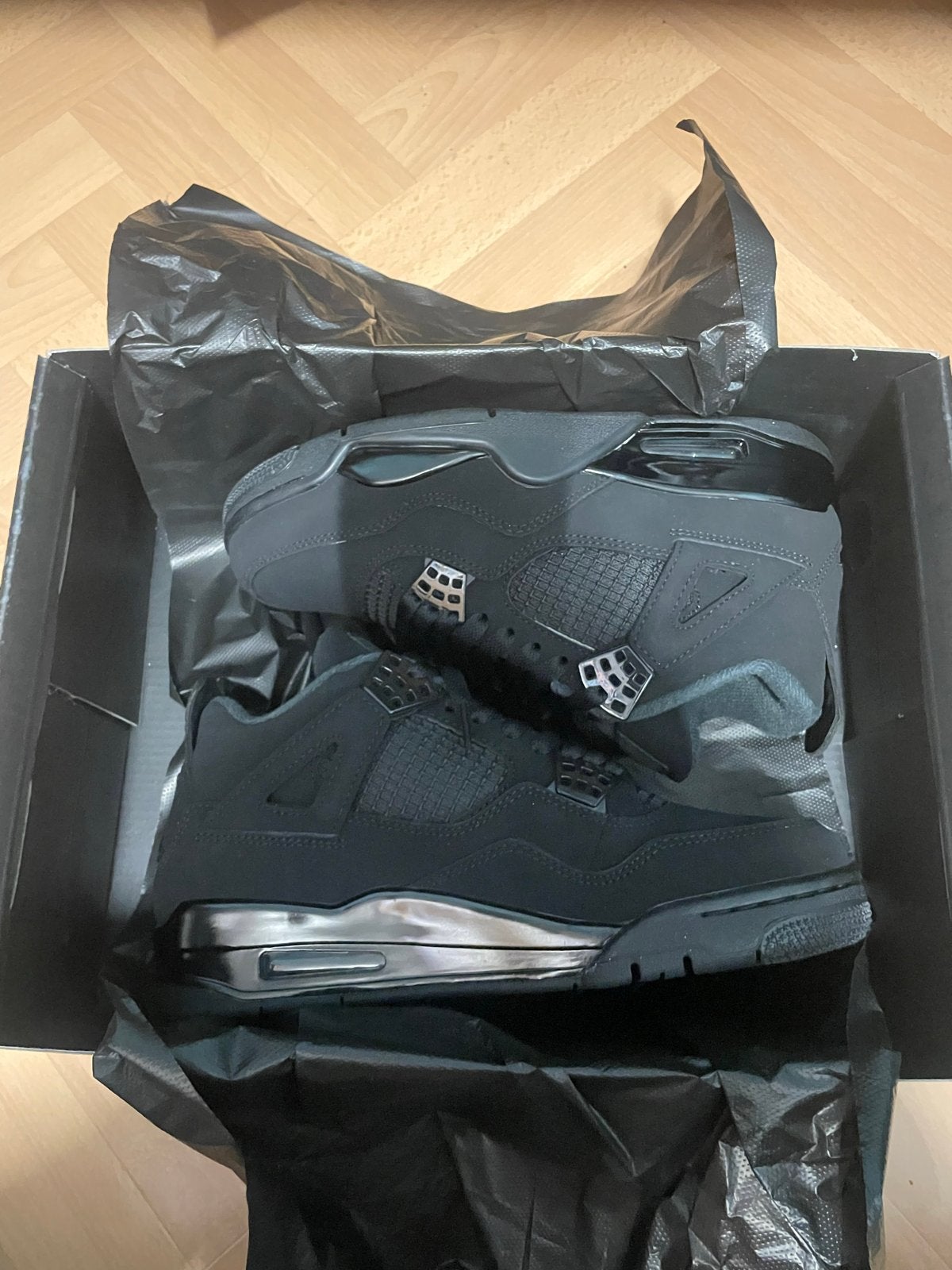 Nike Air Jordan 4 Retro Black Cat Sneakers, Kleding | Heren, Schoenen, Ophalen of Verzenden, Nieuw, Zwart, Sneakers of Gympen