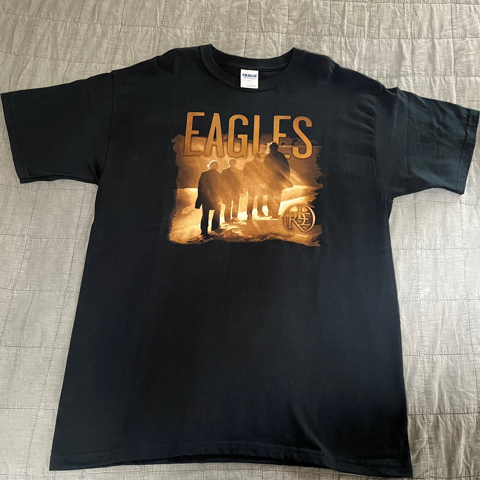 Eagles Long Road Out of Eden Tour 2009 T-shirt, Ophalen of Verzenden, Zo goed als nieuw, Zwart