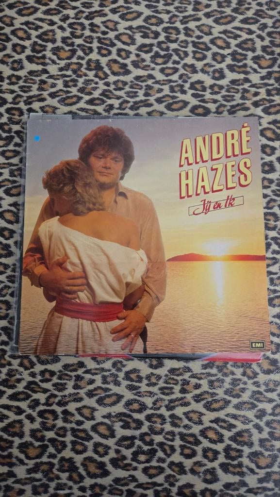 André Hazes - Jij en Ik LP (Vinyl), Ophalen of Verzenden, Gebruikt, Overige formaten, Levenslied of Smartlap
